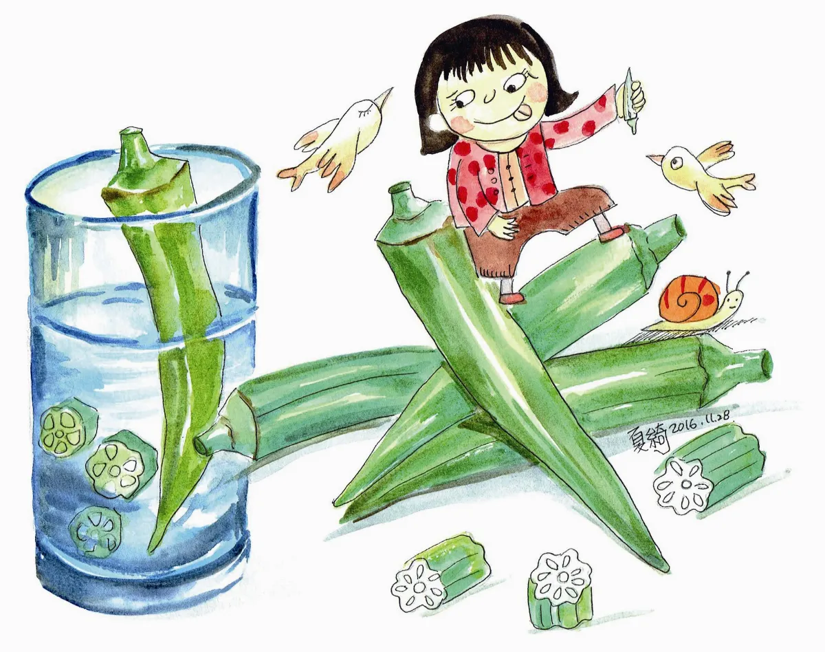 健康兒童 常吃秋葵好處多