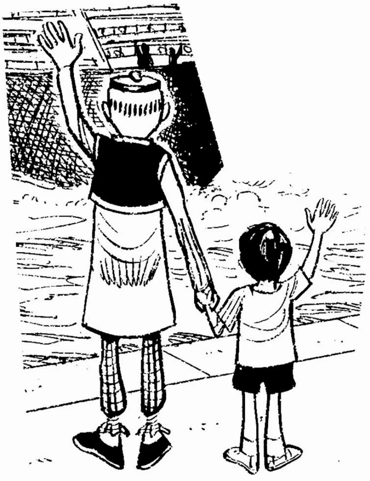 老夫子 喳喳百科  住海邊