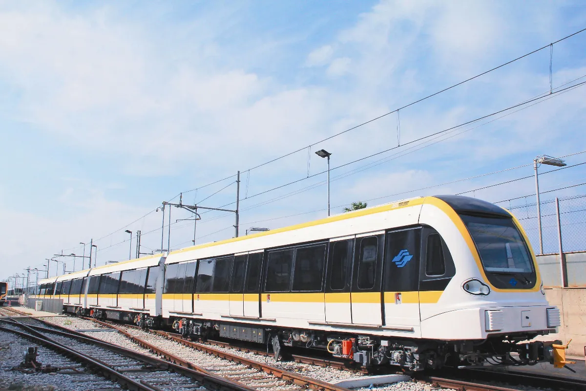 捷運環狀線列車 昨亮相