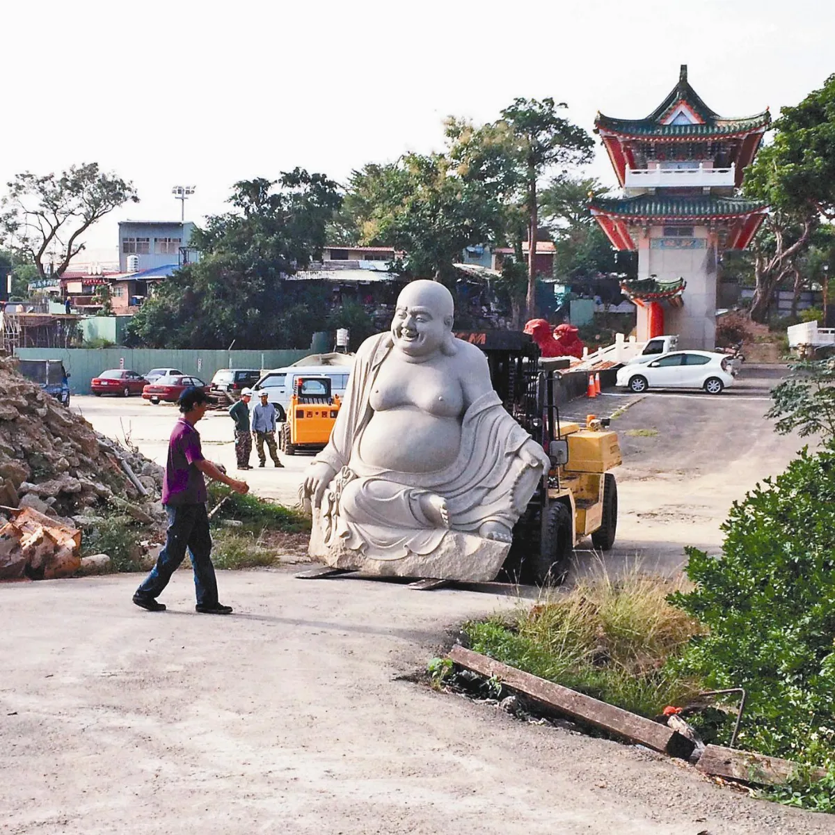 竹溪寺彌勒佛 開步走？