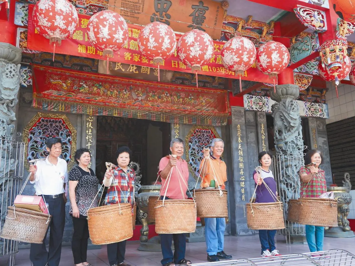 金錦山義民廟 奉飯97年不輟