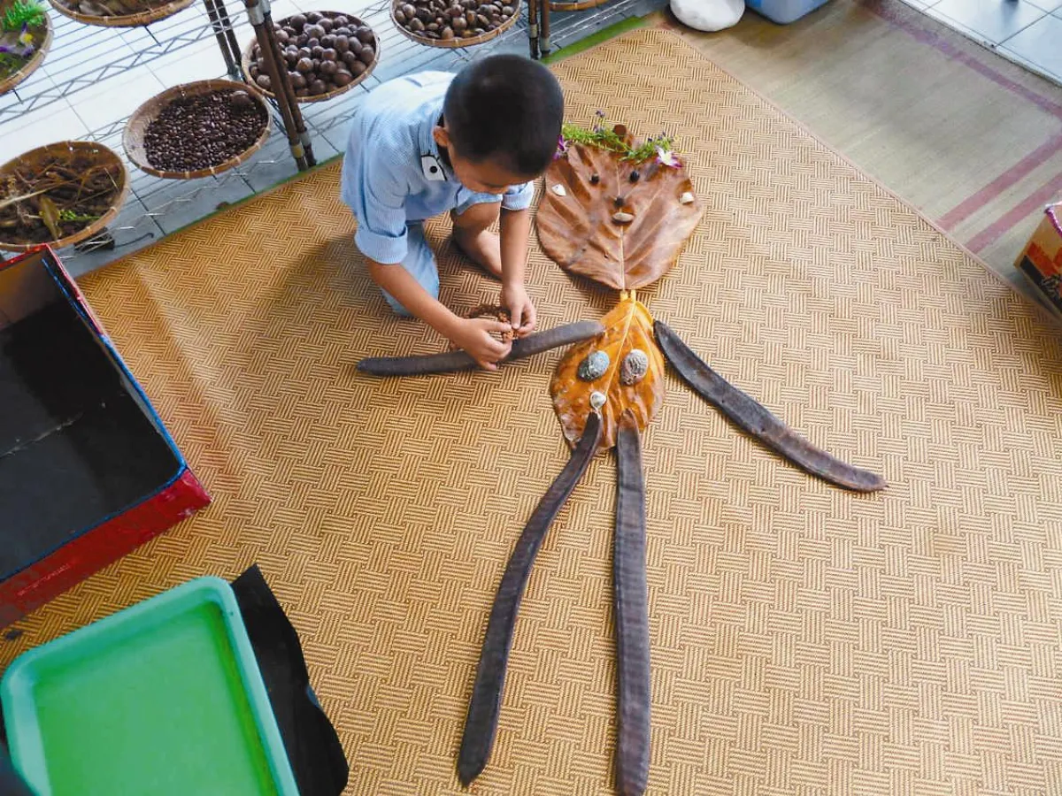 生活中取材 幼兒揮灑創作