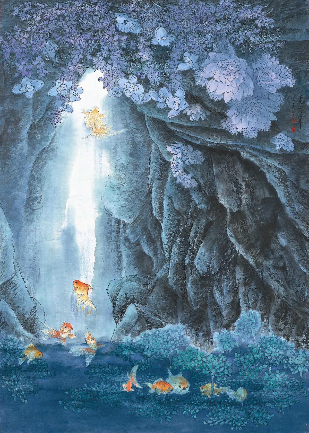 【薄暮微光──水墨書藝展】微光．出塵