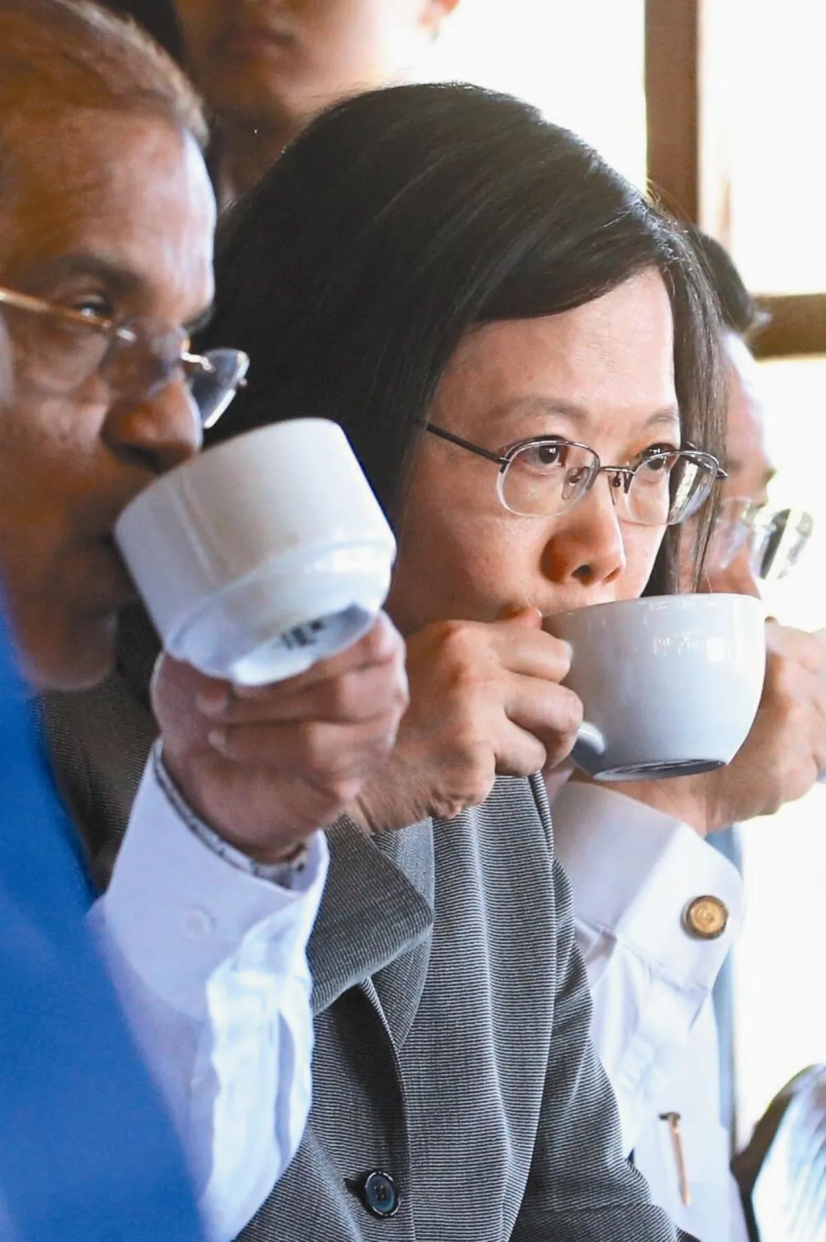 喝完薩國咖啡 蔡總統今晚返台