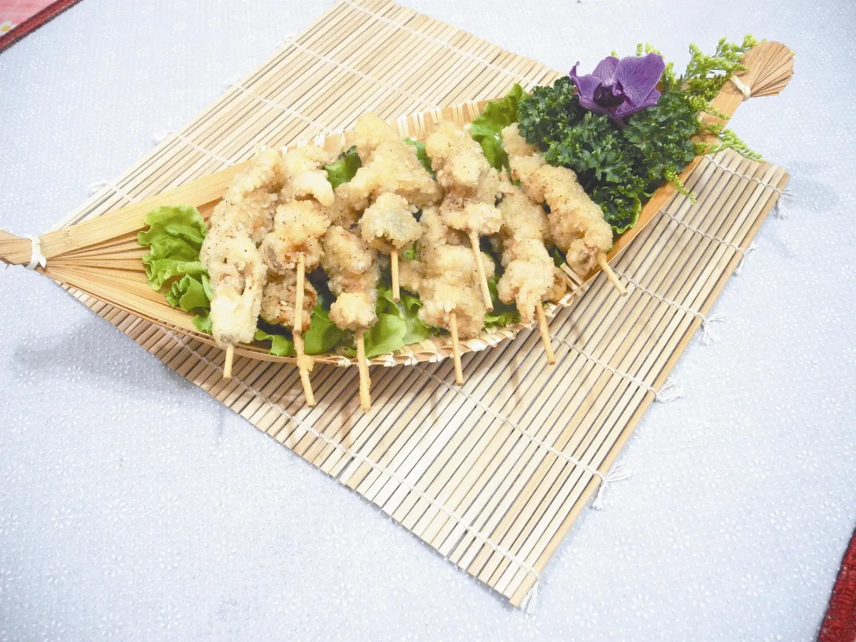 醍醐味 炸串燒菇