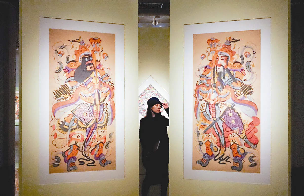 楊柳青年畫展 秀藝術魅力