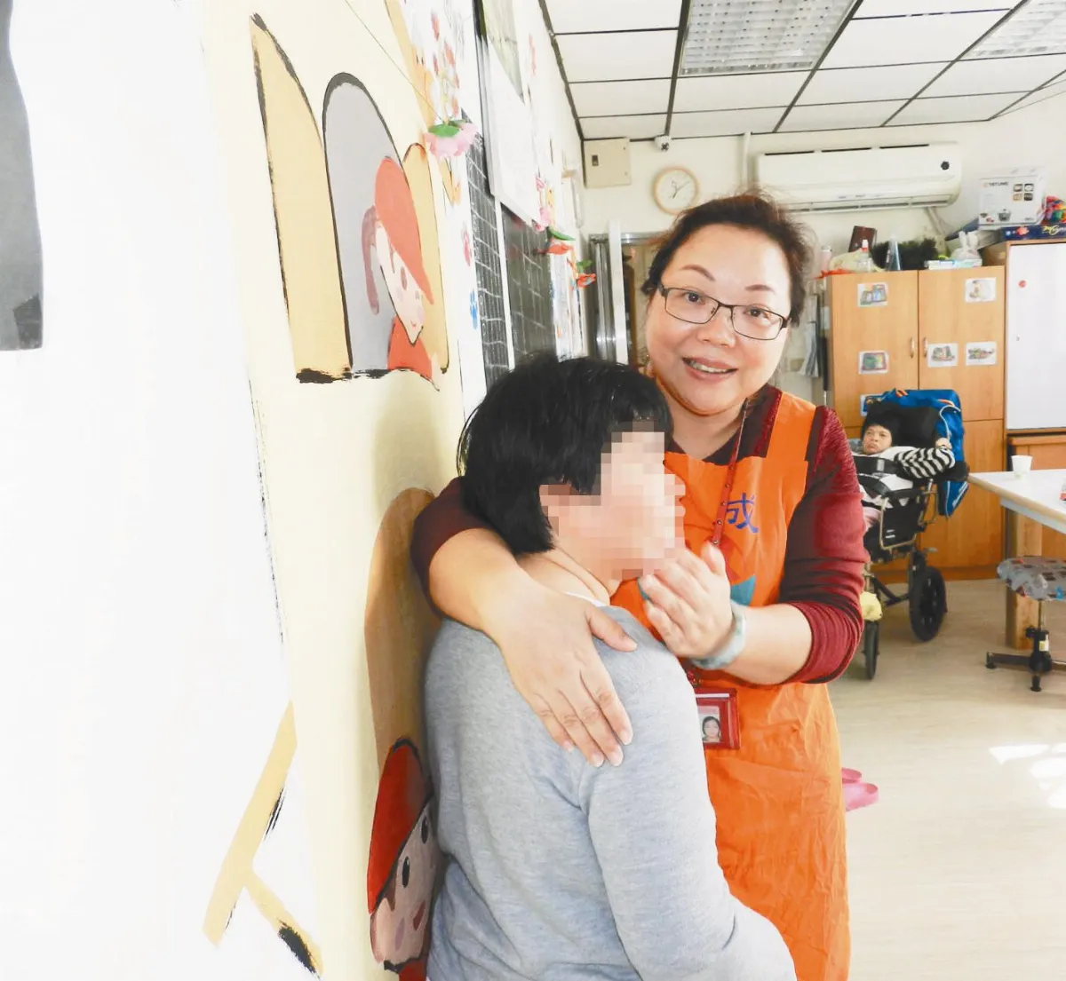 伴老憨兒 教保員春節繃緊神經