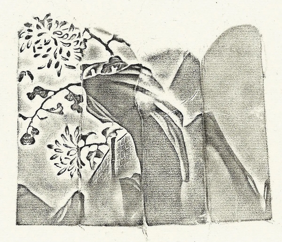 【清卿薄意】 菊花 薄意方章