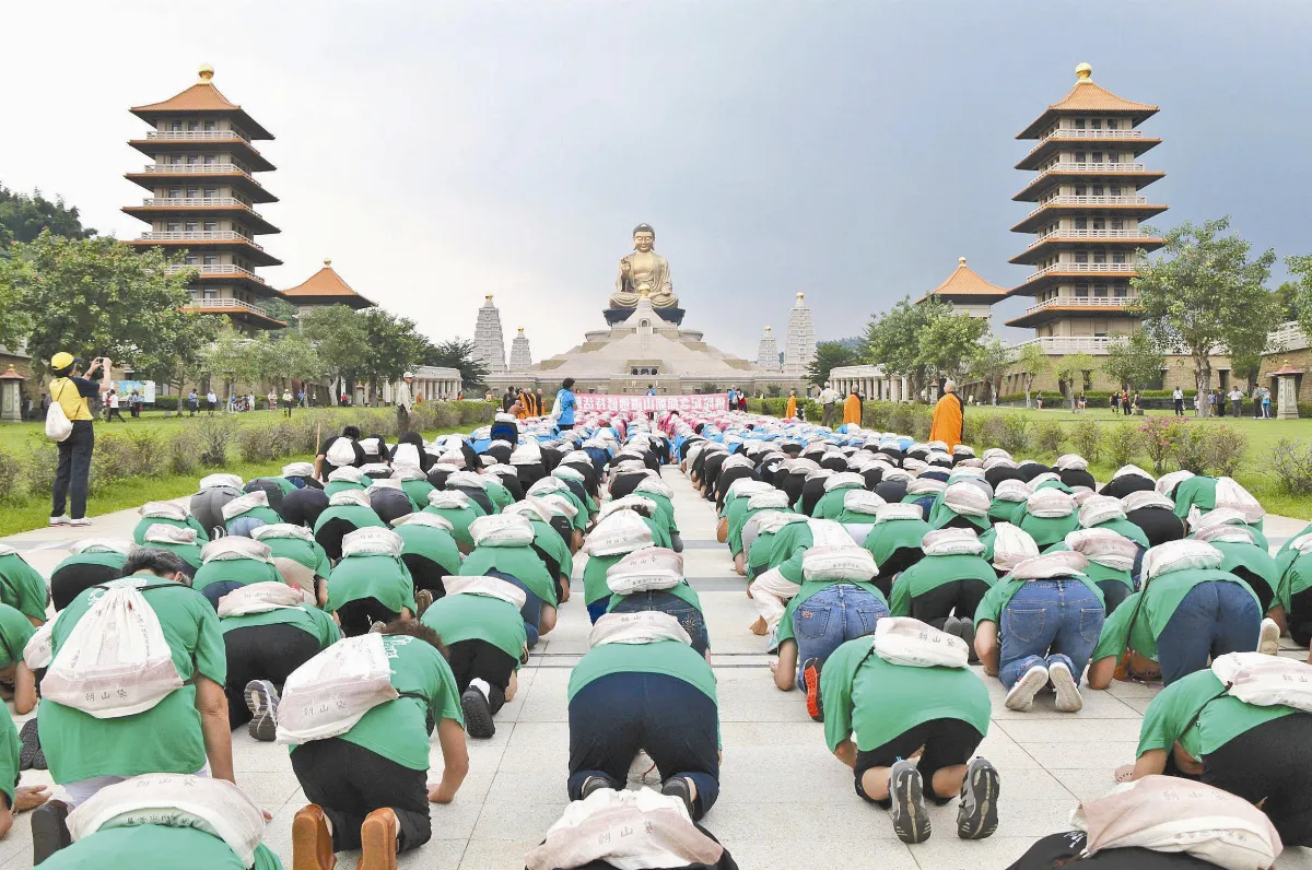 修持小達人 朝山禮佛58次