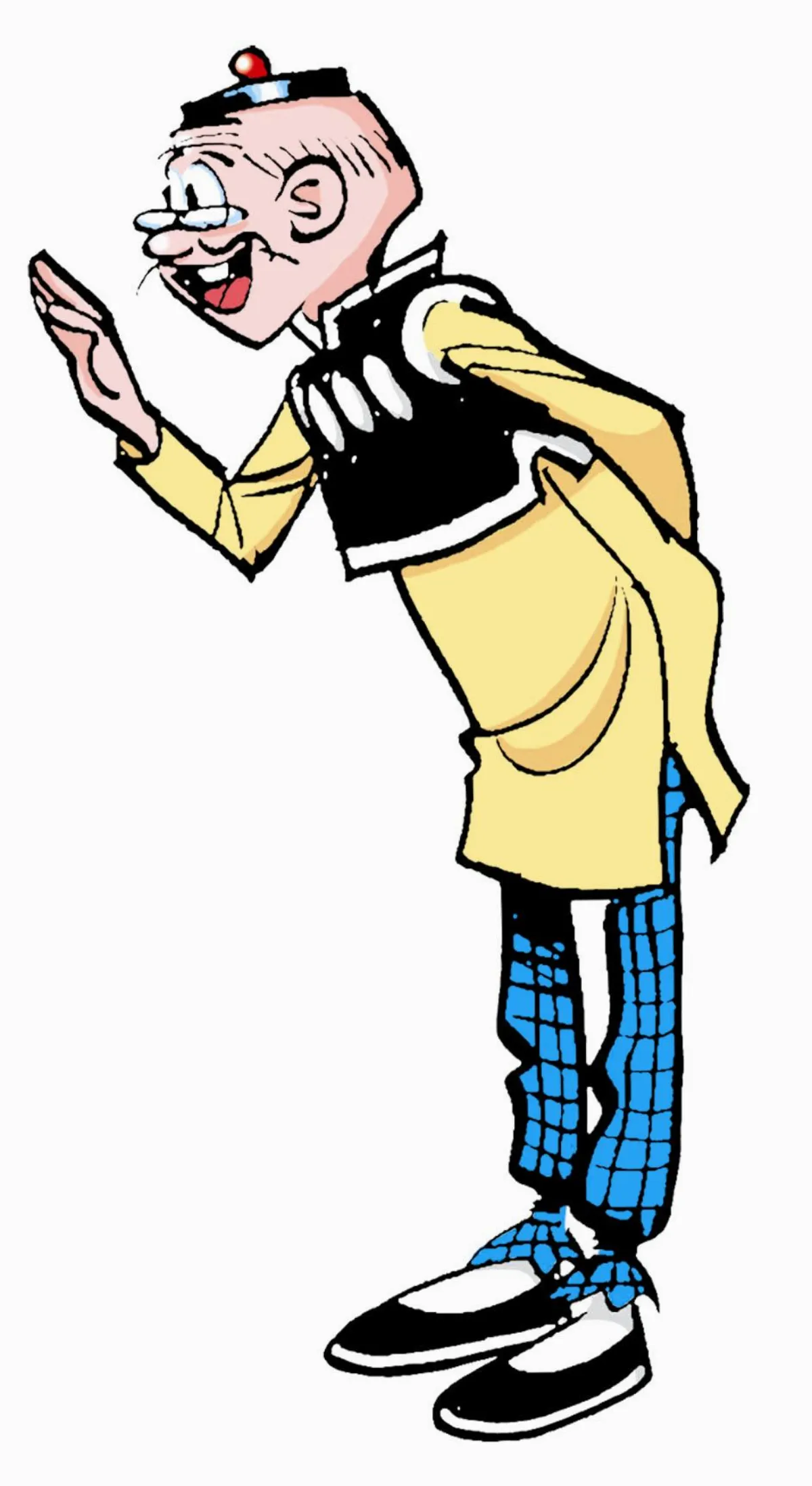 老夫子 喳喳百科  不約而同