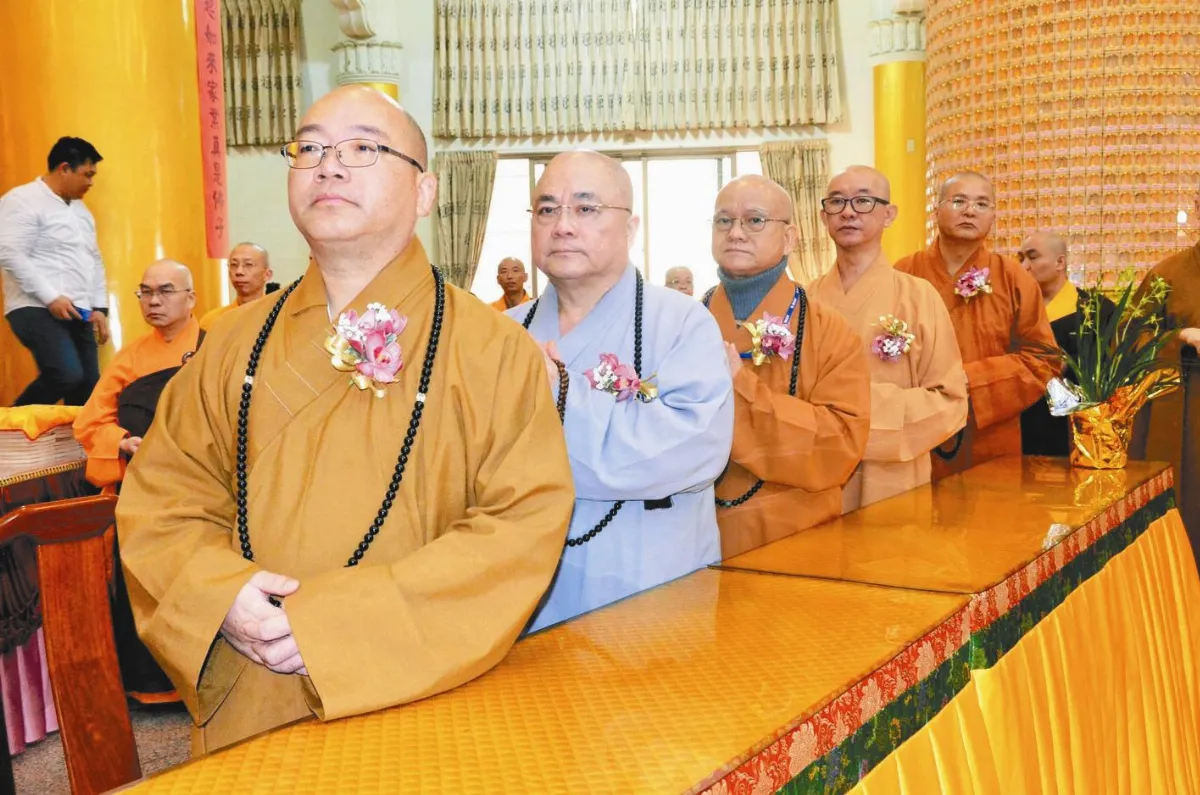 基隆靈泉禪寺 傳超和尚陞座