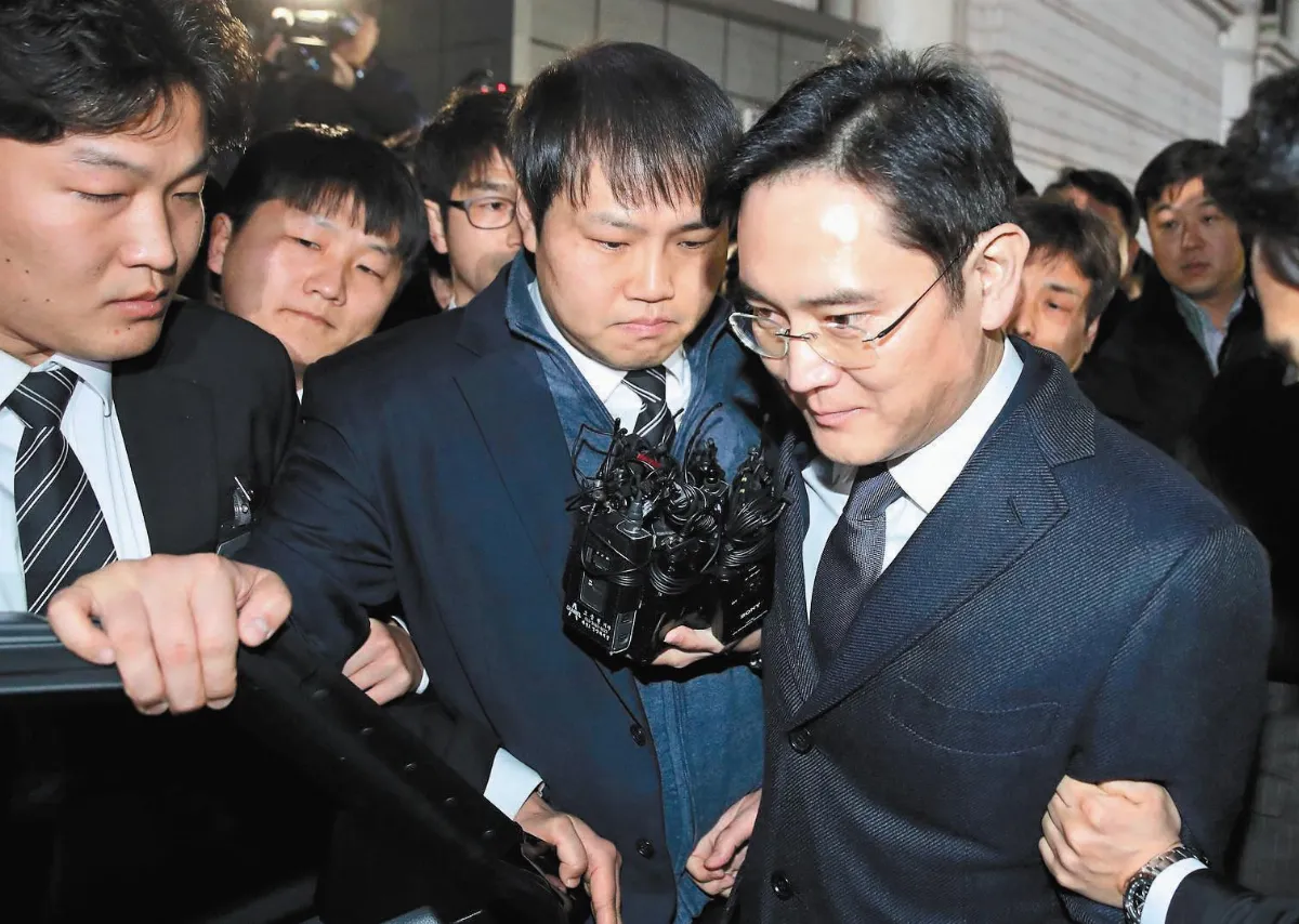 南韓法院 5項罪名逮捕李在鎔