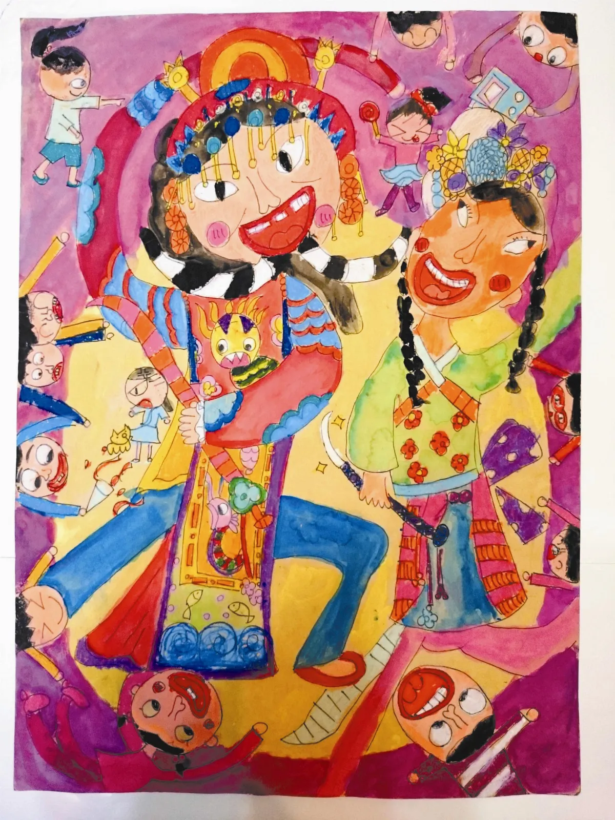 快樂塗鴉簿 歌仔戲