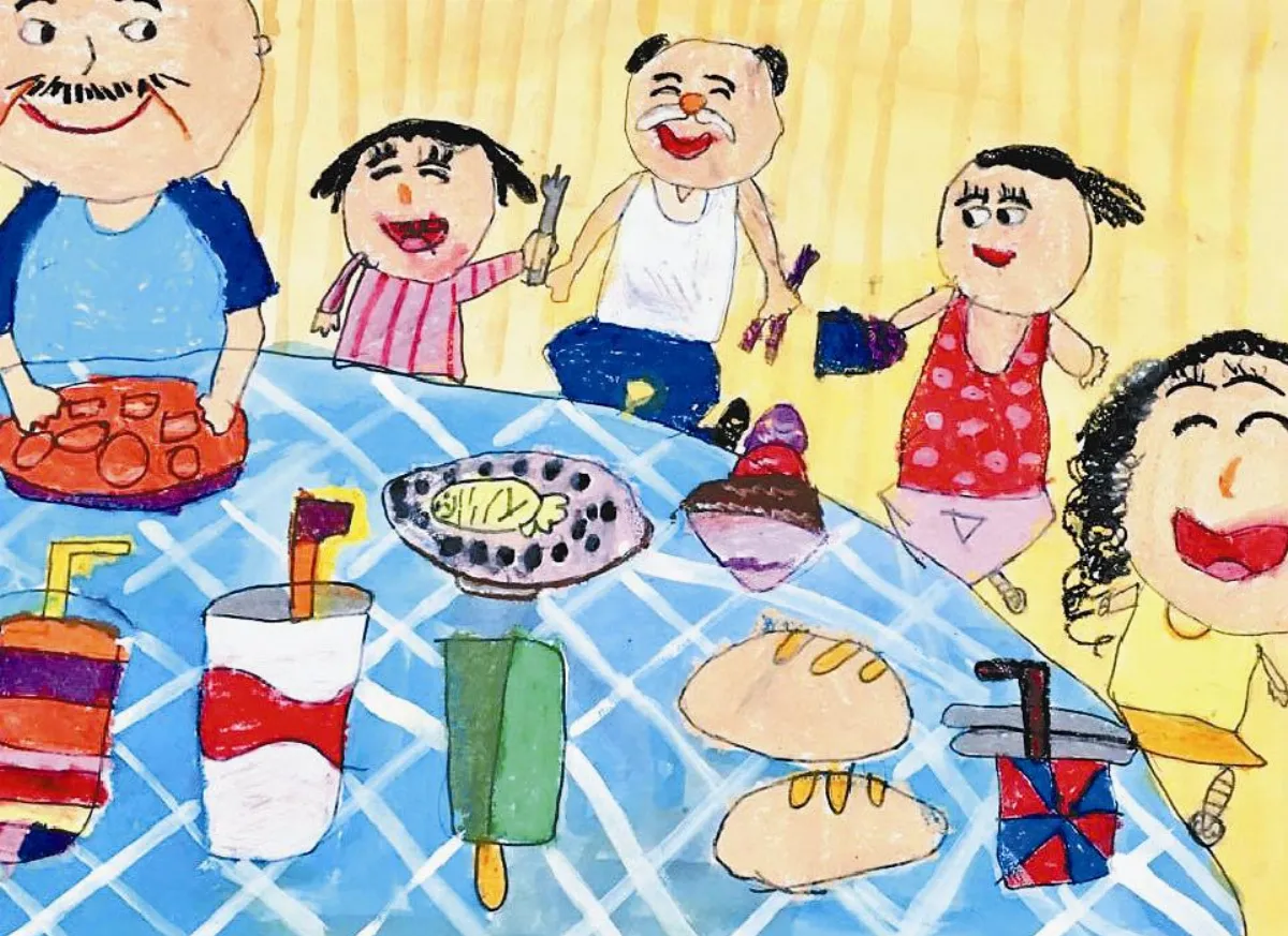 快樂塗鴉簿 三代同堂