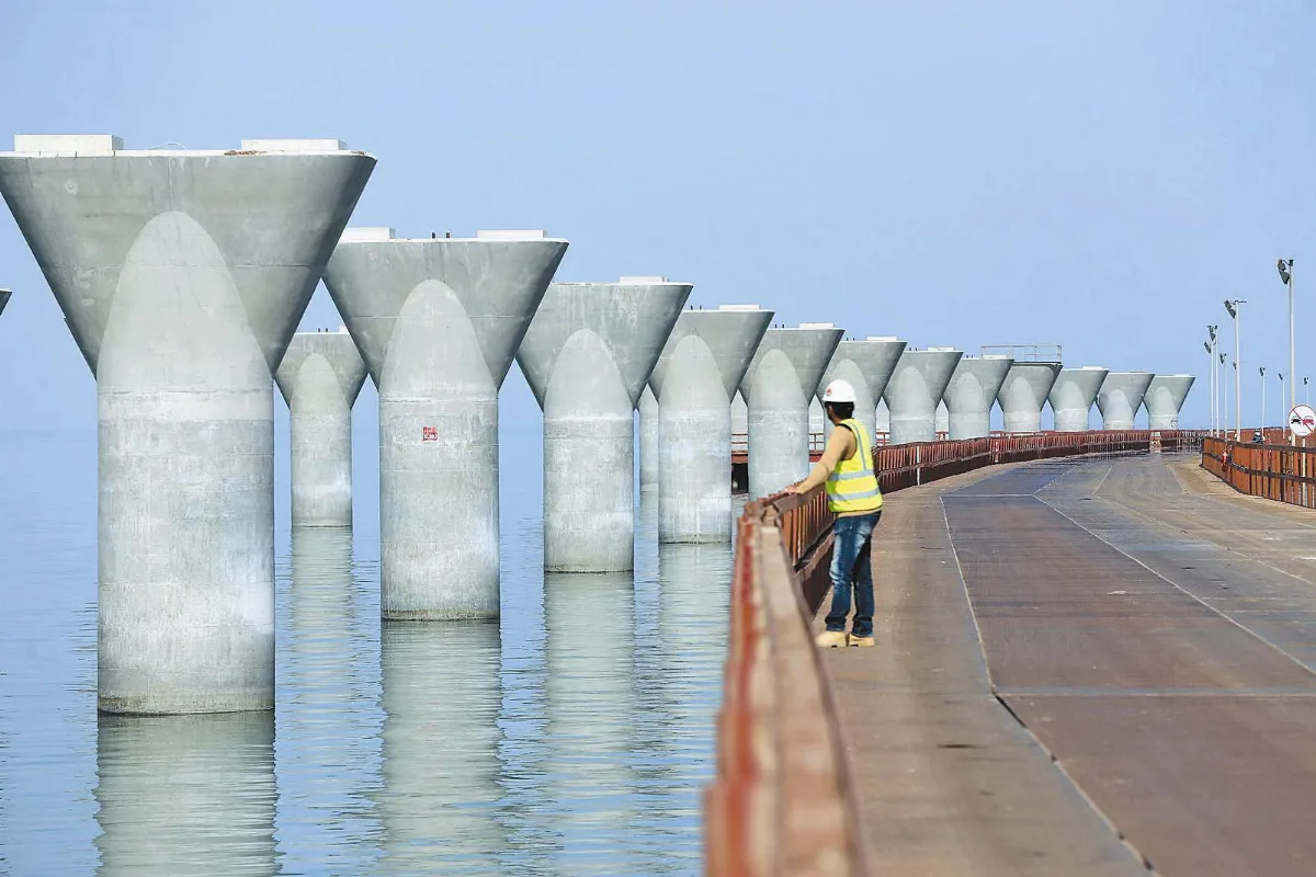 科威特 建新跨海大橋
