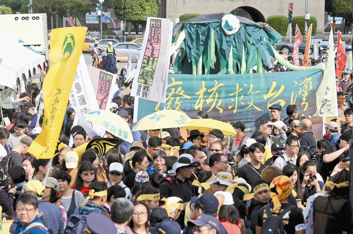 廢核 逾5000人怒吼