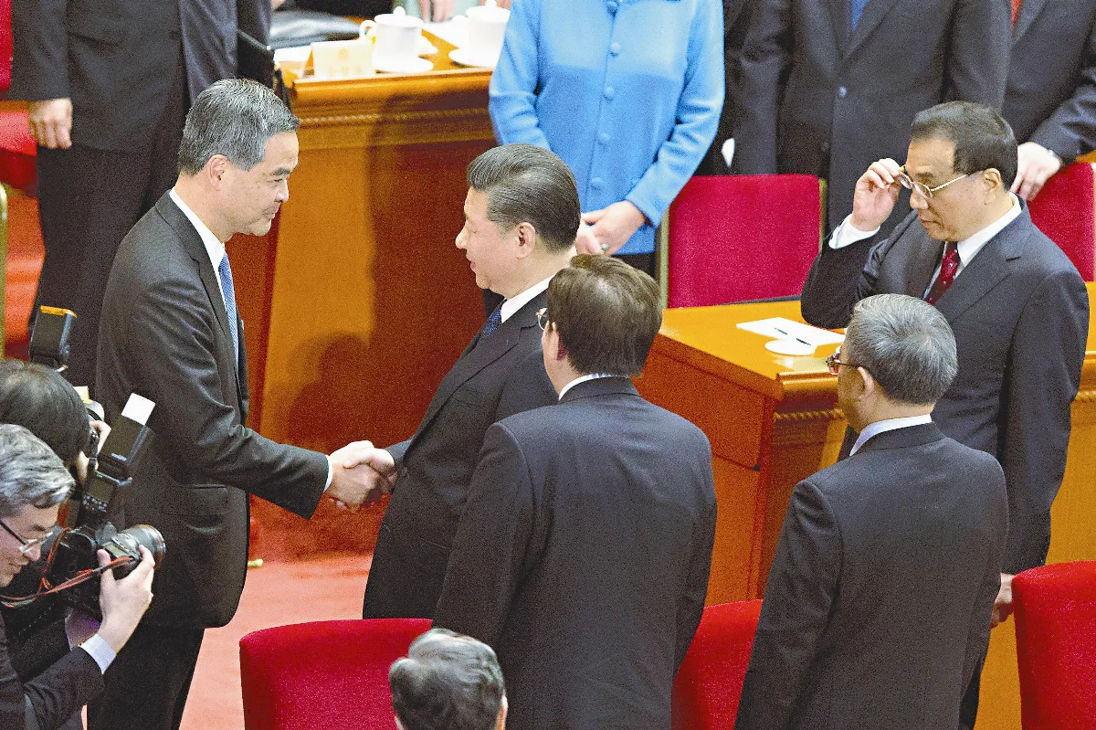 陸政協閉幕 梁振英獲選副主席