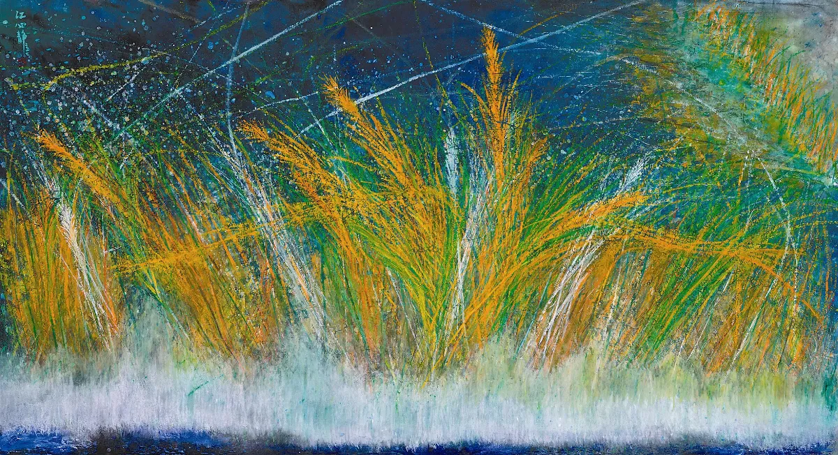 夜懸明鏡青天上 颶風中跳舞