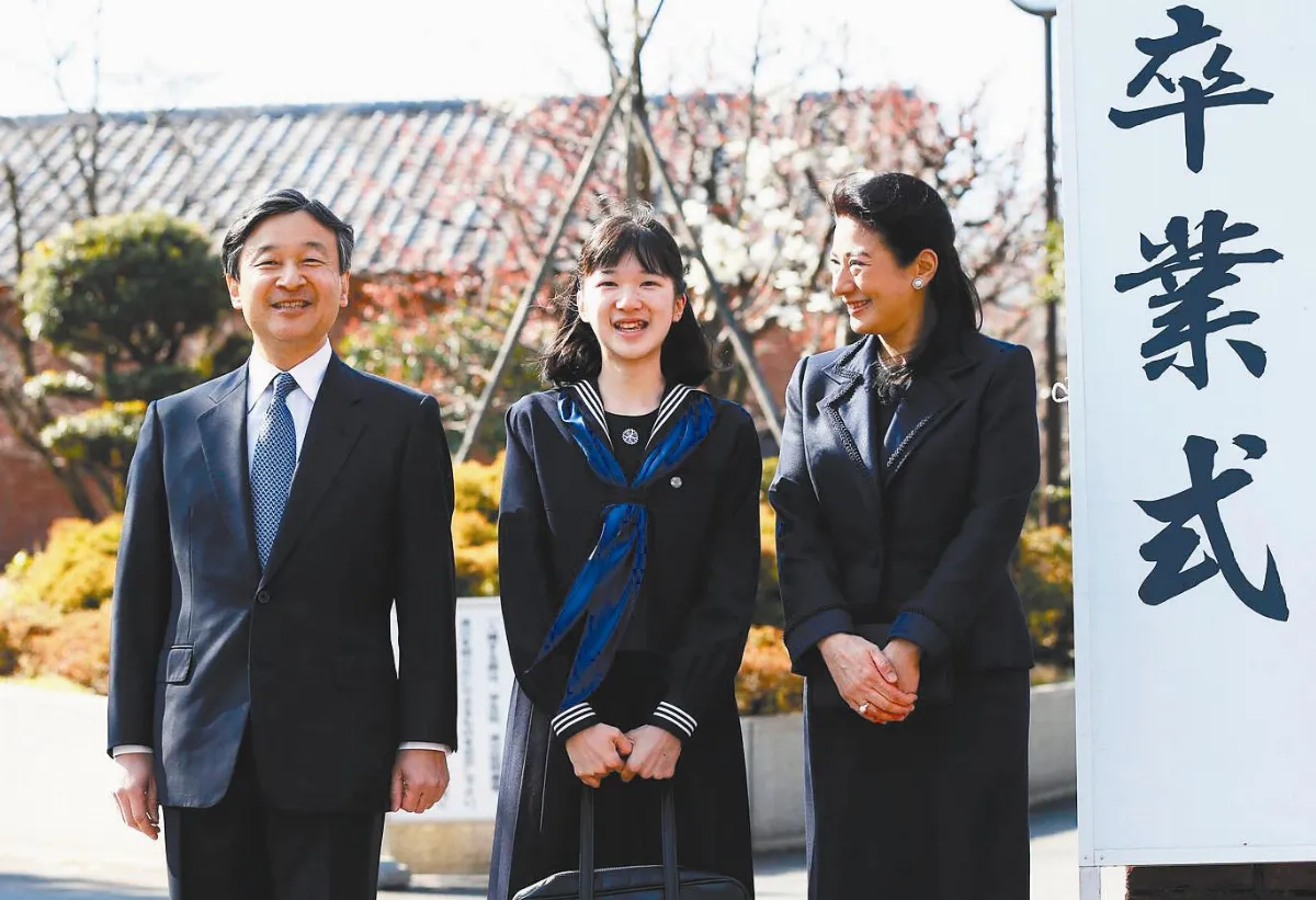 日愛子公主 國中畢業