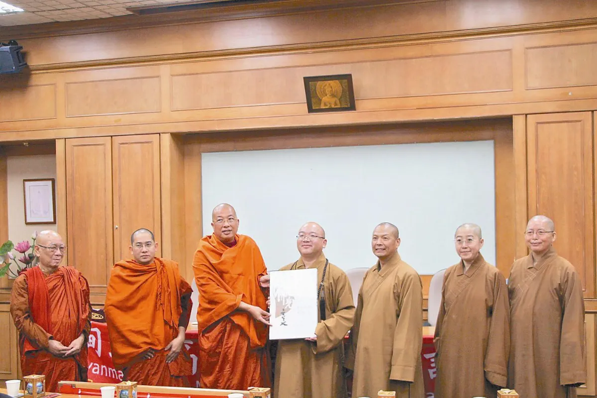緬甸三藏高僧訪台 弘法交流