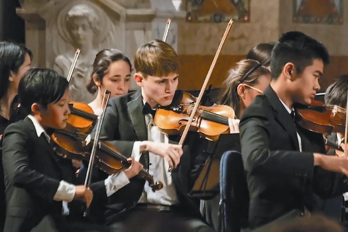 佛光青少年樂音 響徹洛城教堂