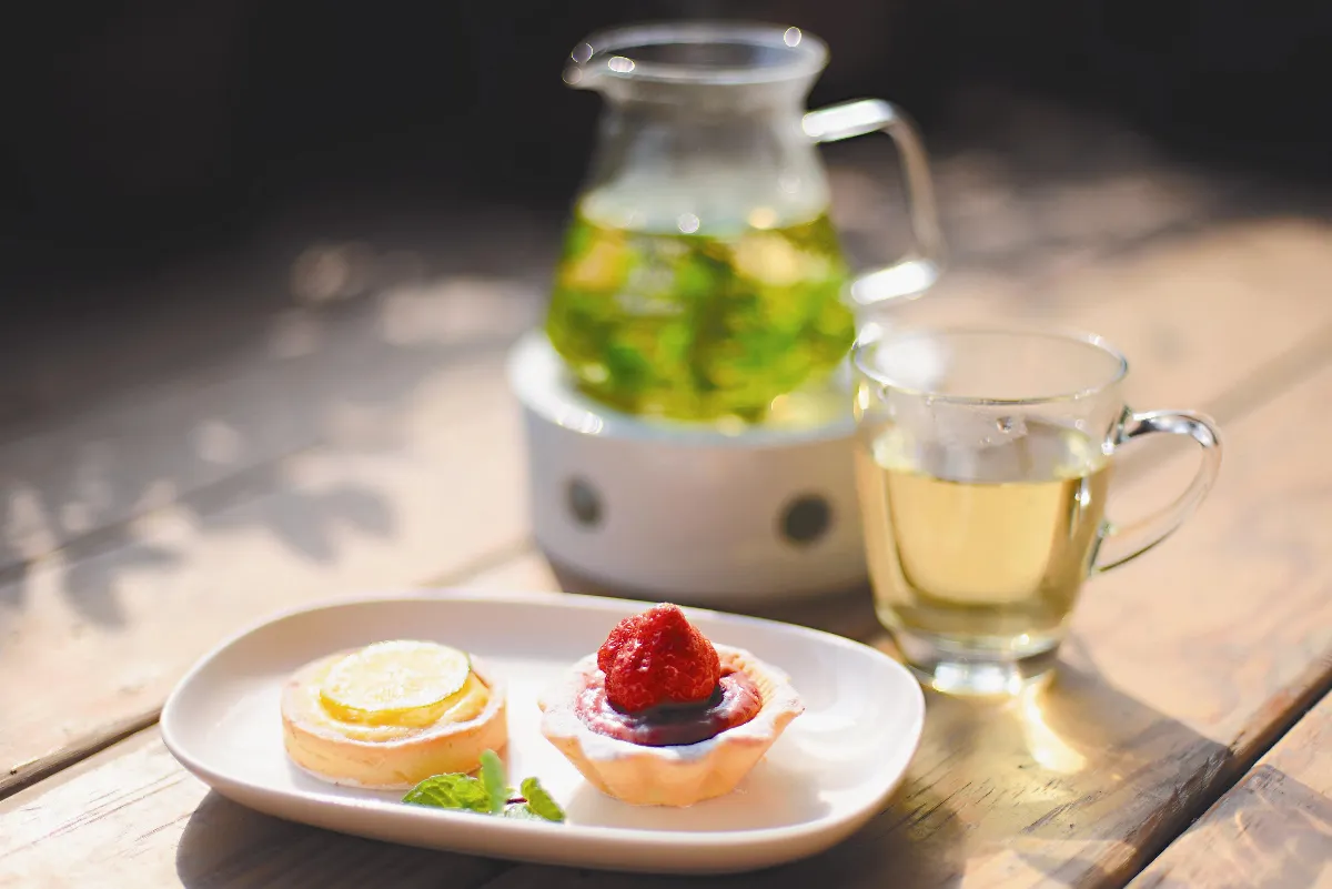 逸饗蔬食 幸福的甜點莓果塔