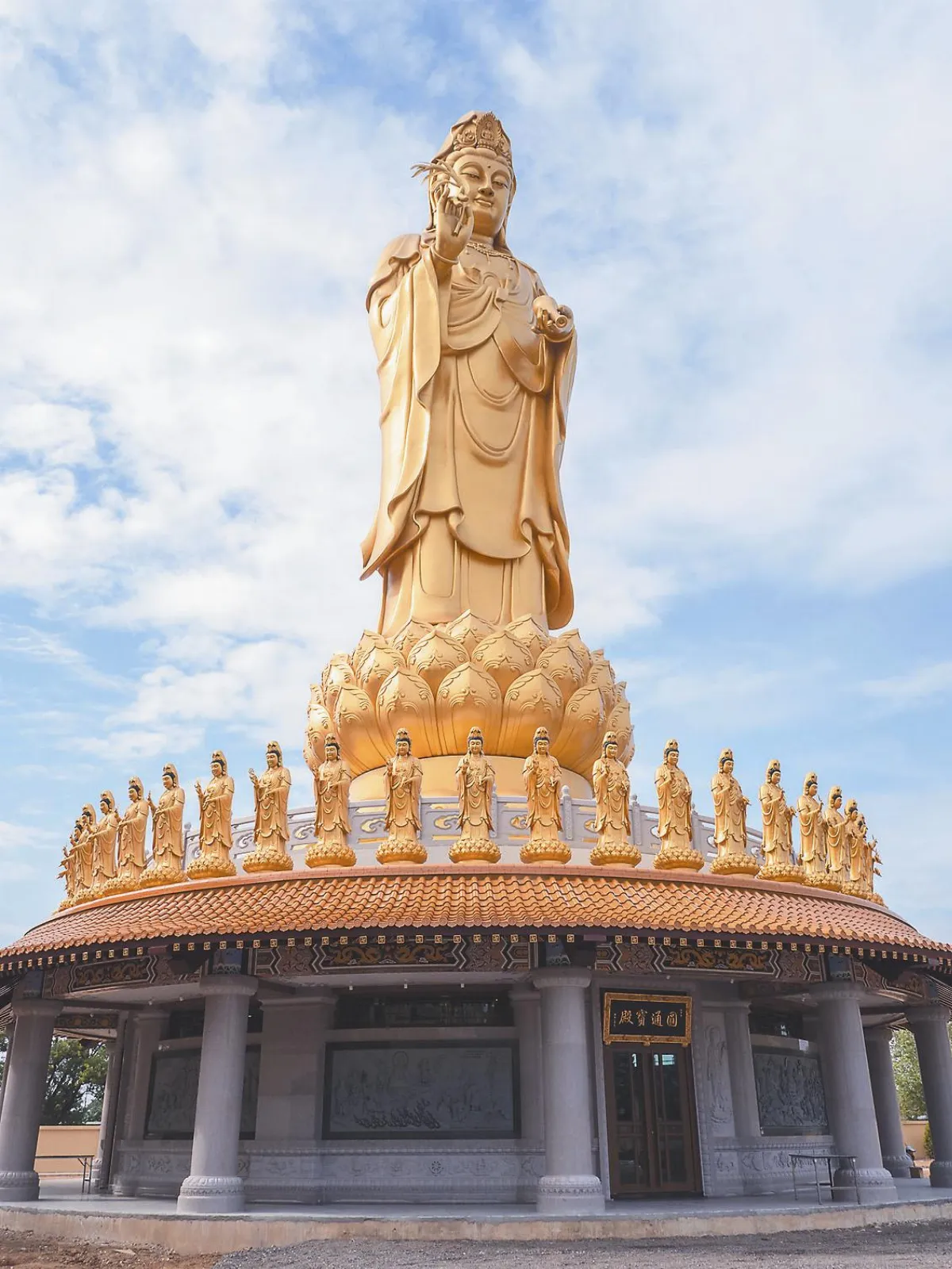 泰華寺吉祥觀音開光  南北傳佛教交流里程碑