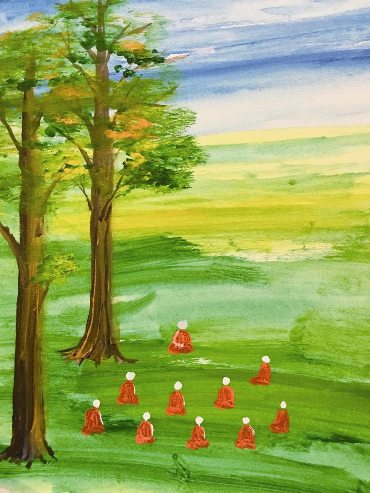 耕心園 老和尚獅子吼