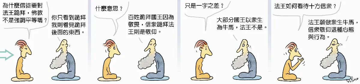 參禪參纏 以眾生為牛馬