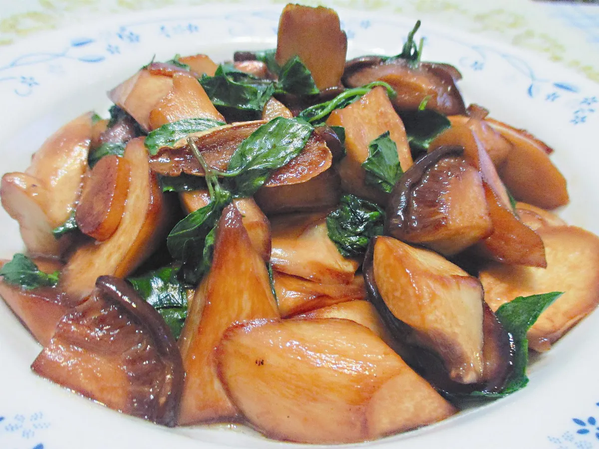 食之味 三杯杏鮑菇
