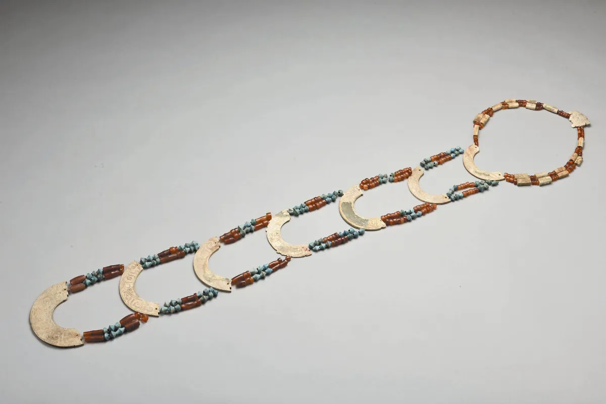 【玉意深遠─中原古代玉器文化展】 七璜組玉佩