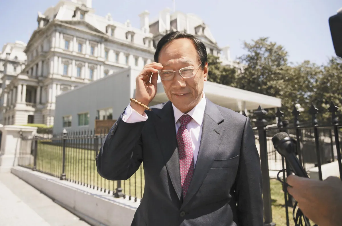 加速擴大投資 郭董2訪白宮