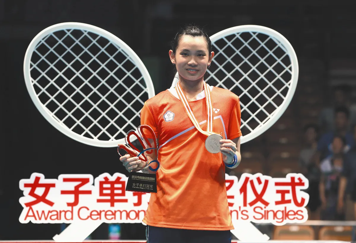 戴資穎拍金 台灣第1人