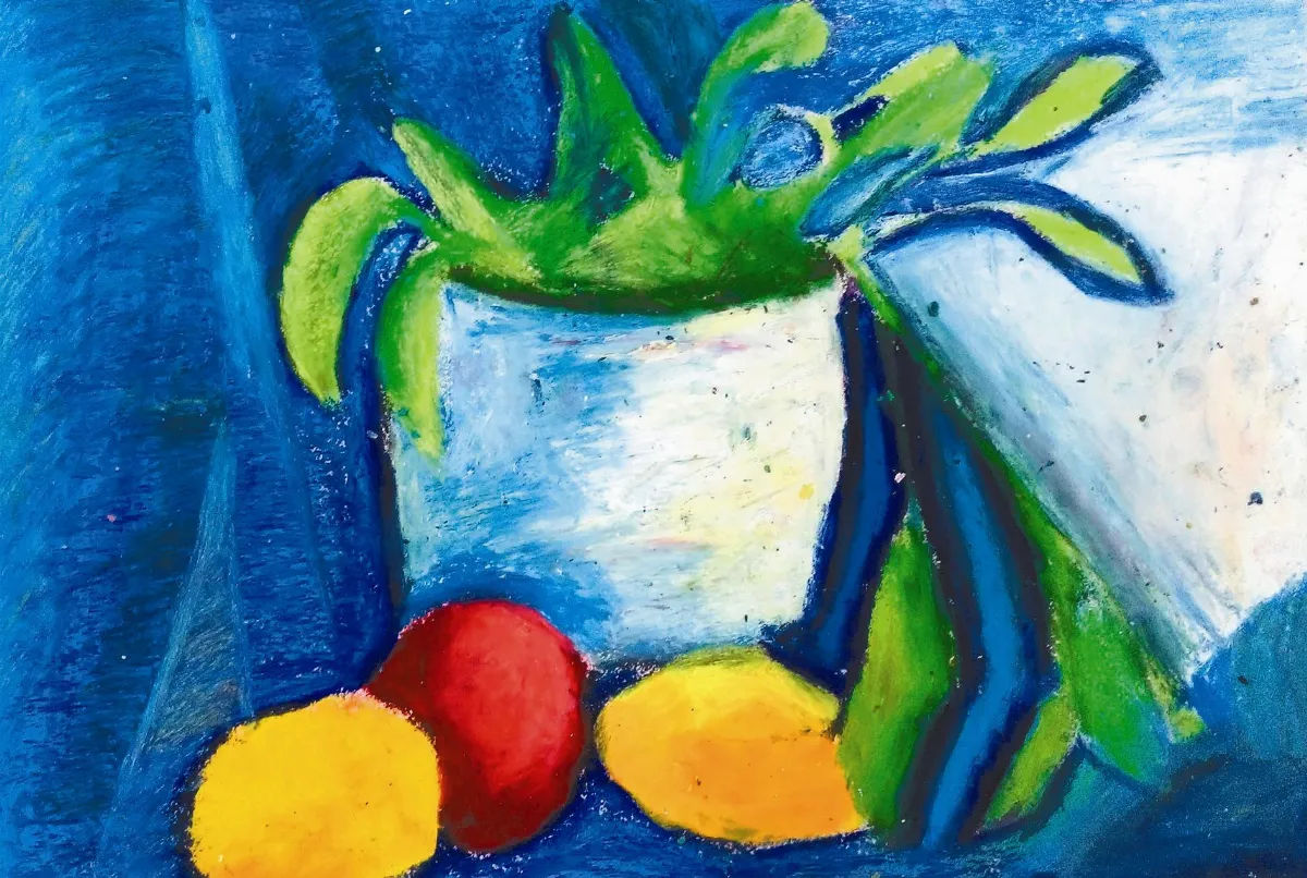 快樂塗鴉簿 靜物寫生