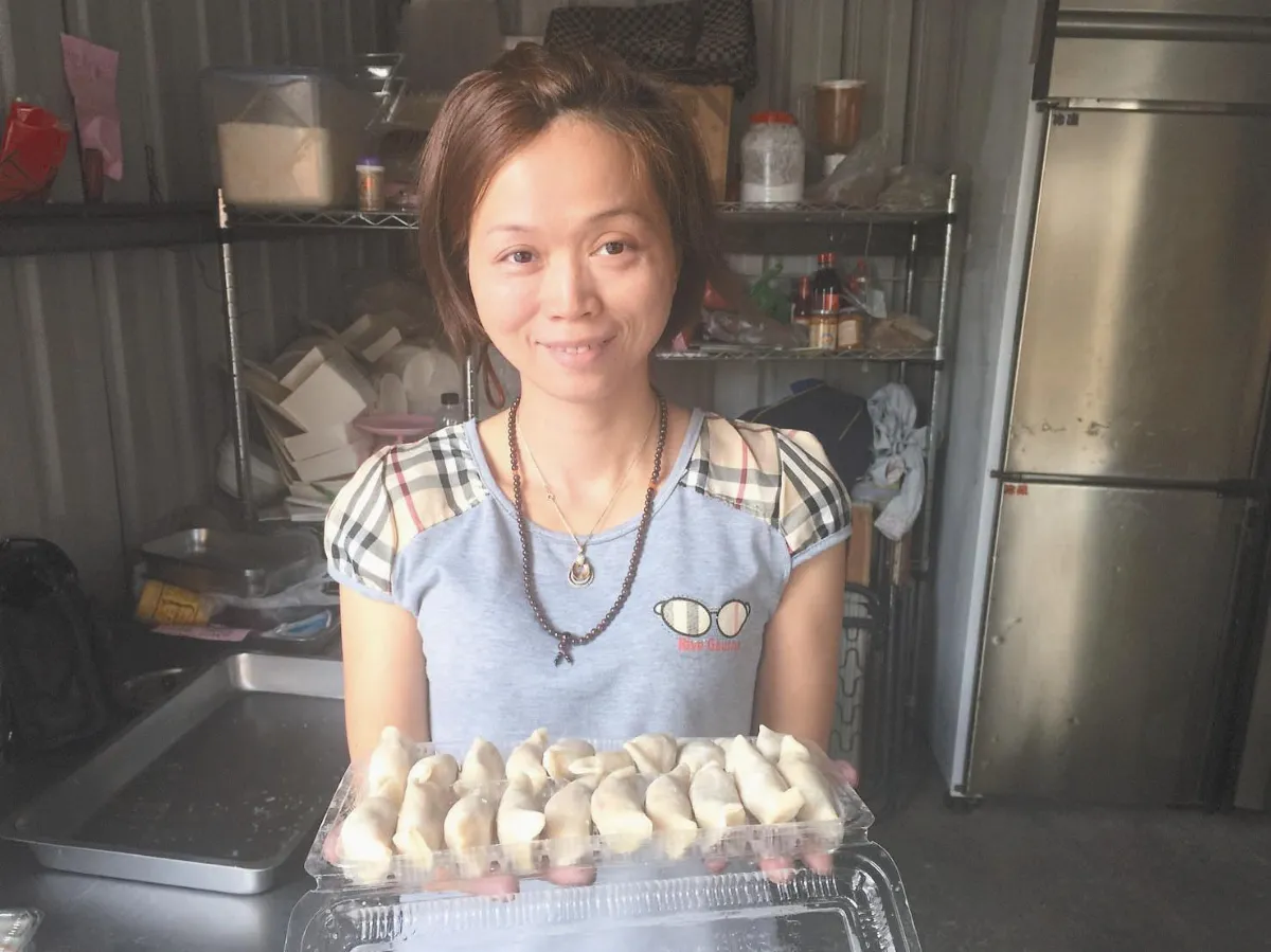 孝親餃子 新住民做給獨老吃
