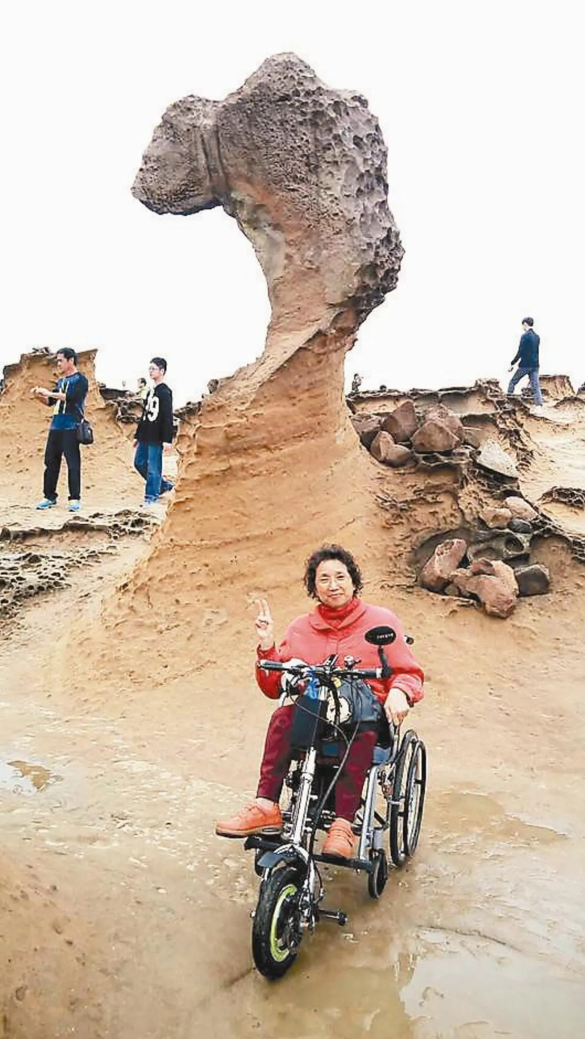 有車頭 輪椅族趴趴走