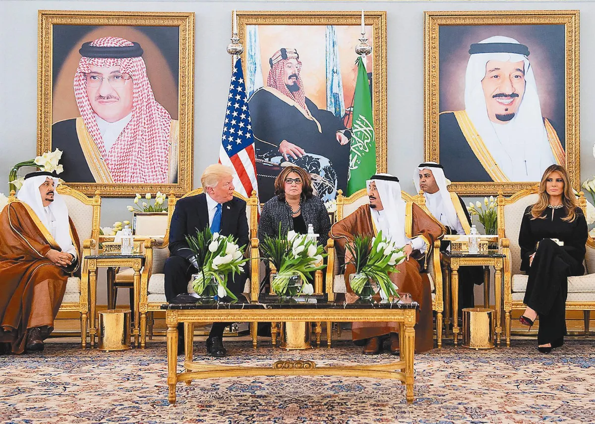 川普抵沙國 尋求修復與穆斯林國家關係