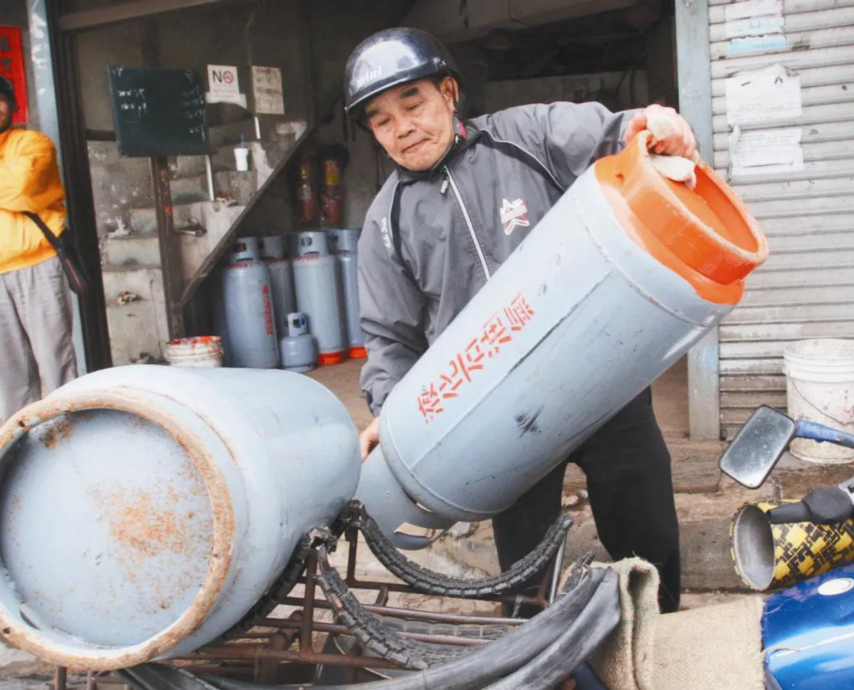 桶裝瓦斯用太省 小心繳罰款