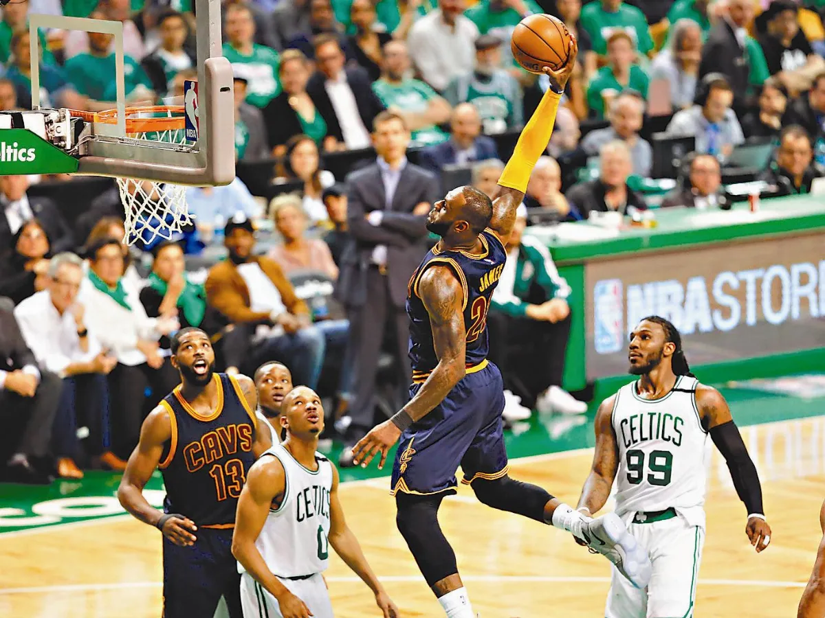 季後賽生涯總得分5995 超越喬丹 詹皇寫NBA新頁