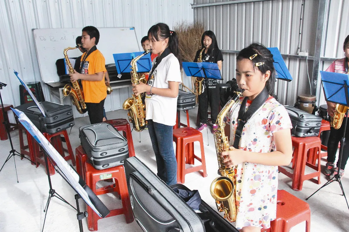 音樂帶來奇蹟 山中孩子蛻變了