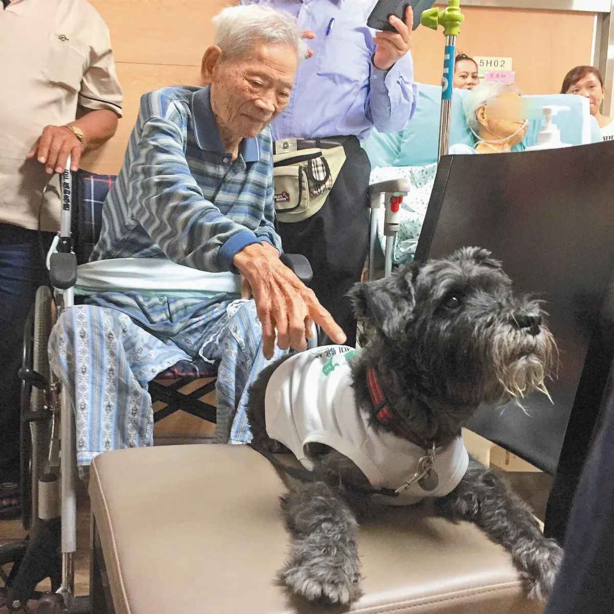 狗醫生駐診  病友見了笑開懷