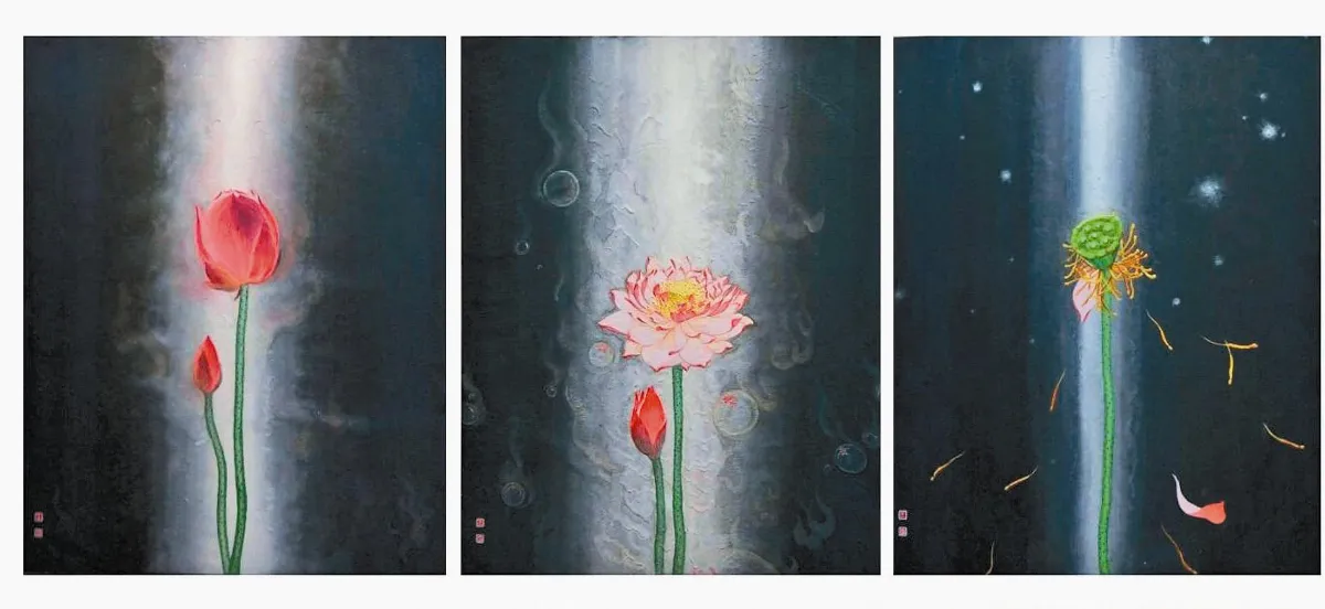 浮世畫框 花語畫境．荷韻──王琇璋彩墨創作個展