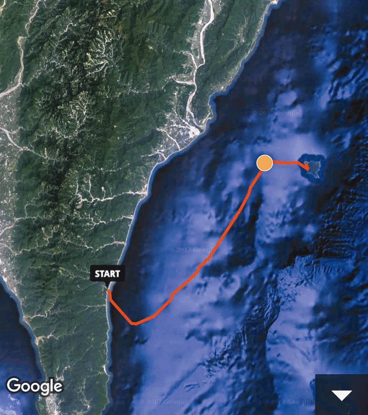 從台東到綠島 IRA成功渡黑潮