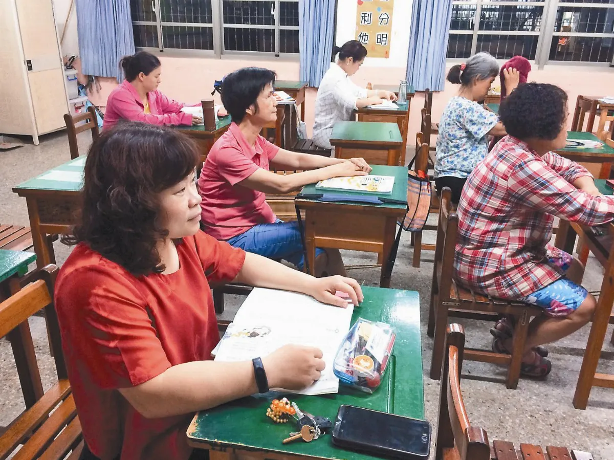 媽媽進補校 6年全勤