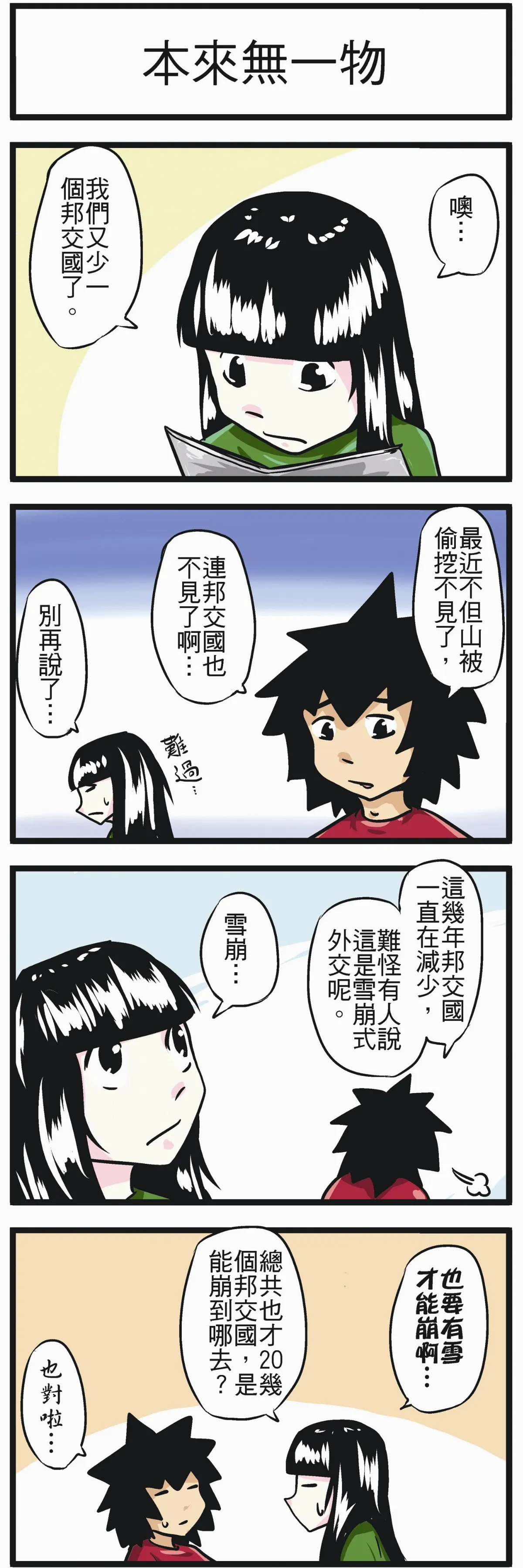 時事必考題 本來無一物