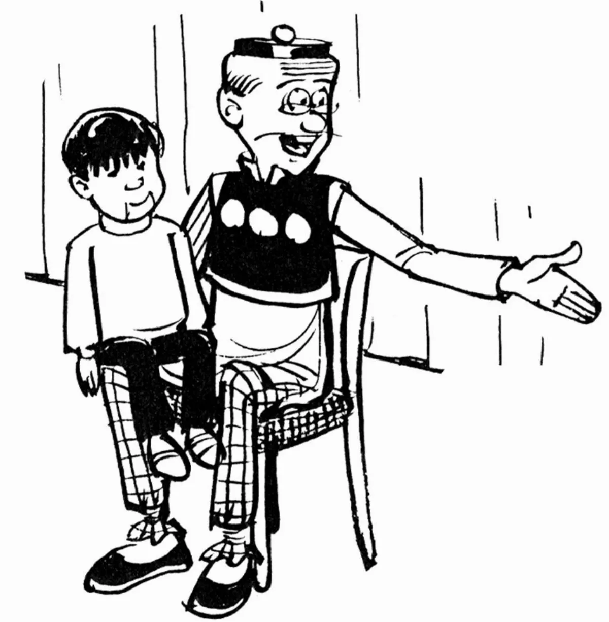 老夫子成語教室 班荊道故