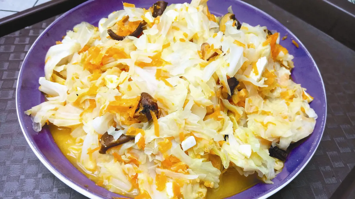 我的私房菜 白玉紅絲炒高麗