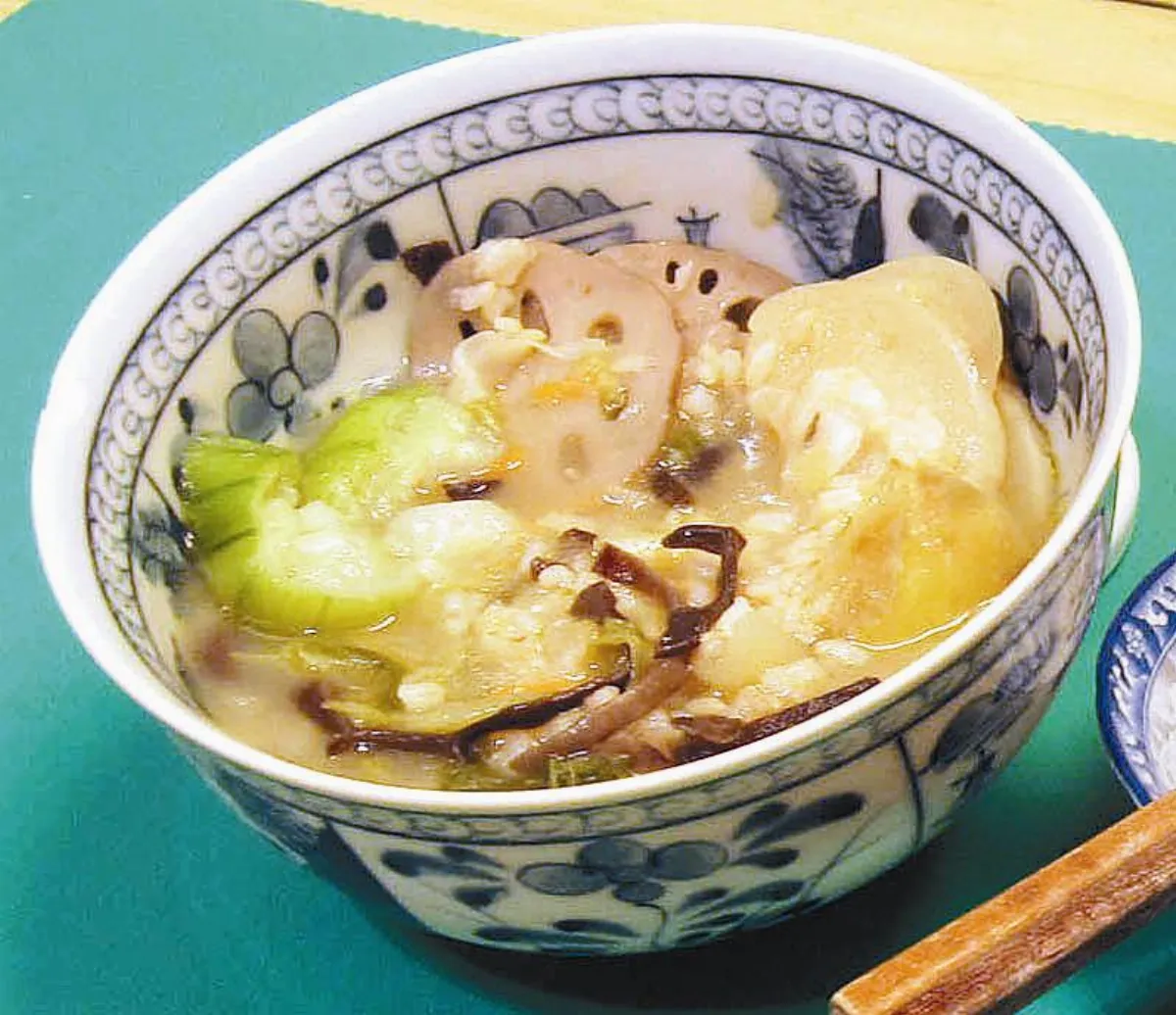 記憶的味道 懷念母親的鹹稀飯