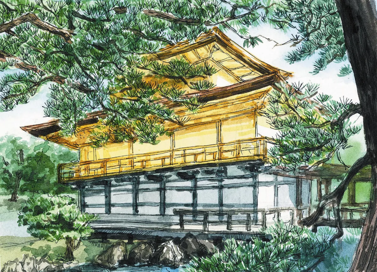 海外遊蹤 如夢如幻金閣寺