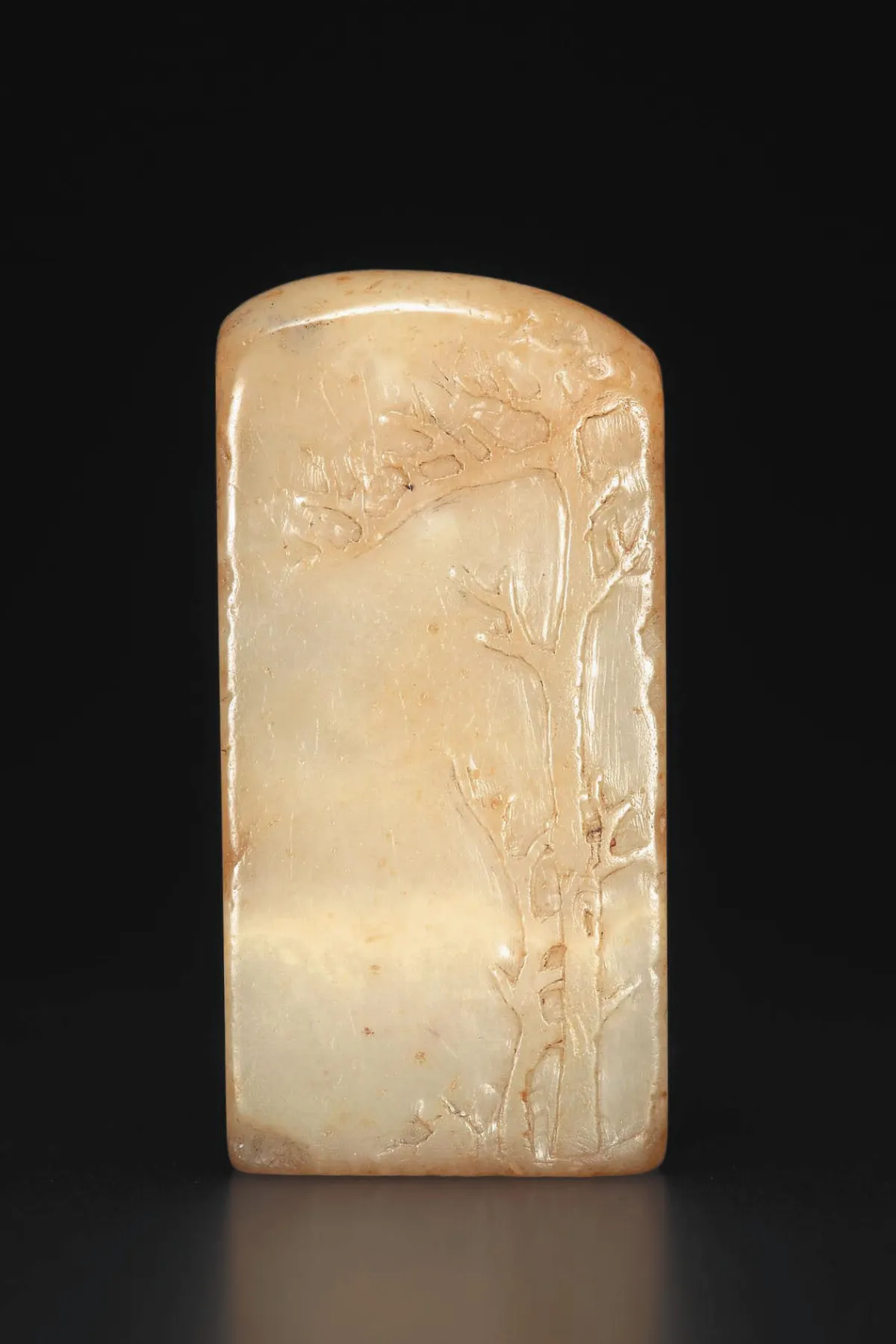 【清卿薄意】 靜思薄意方章